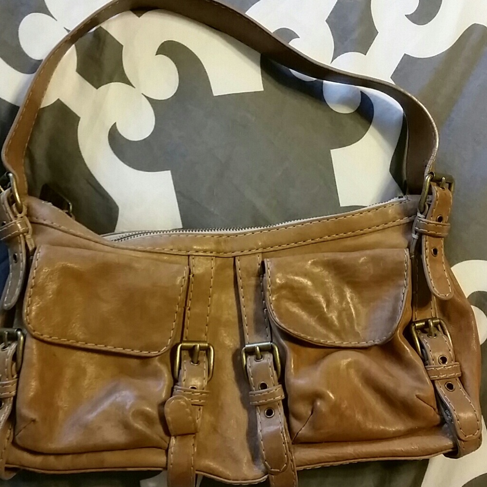 vintage great condition Kooba cognac leather purse